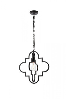 Sandara 1 light pendant in black (758|LD7063D16BK)
