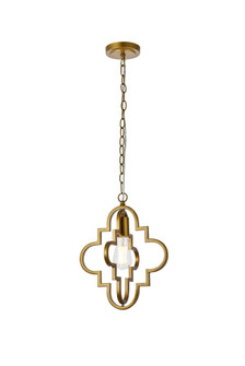 Sandara 1 Light Pendant in Brass (758|LD7062D12BR)