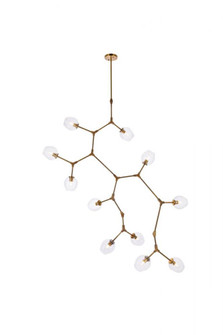 Cavoli 11 lights brass chandelier (758|1712G73BR)