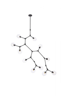 Cavoli 11 lights black chandelier (758|1712G73BK)