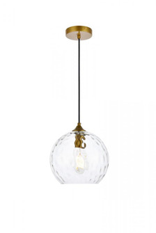 Cashel 10 inch light brass pendant (758|LD2282BR)