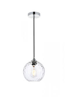 Cashel 8 inch chrome pendant (758|LD2281C)