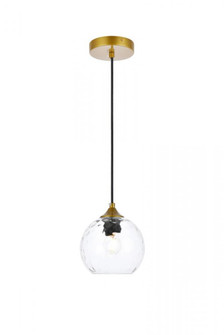Cashel 6 inch brass pendant (758|LD2280BR)