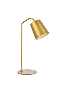 Leroy 1 Light Brass Table Lamp (758|LD2366BR)