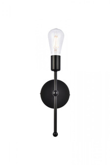 Keely 1 light black wall sconce (758|LD2356BK)
