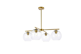 Opus 4 Lights Brass Pendant (758|LD2331BR)