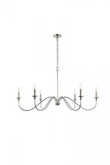 Rohan 48 inch chandelier in polished nickel (758|LD5056D48PN)