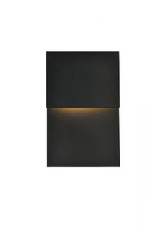 Raine Integrated LED wall sconce  in black (758|LDOD4029BK)