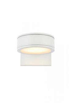 Raine Integrated LED wall sconce in white (758|LDOD4018WH)