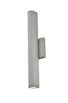 Raine Integrated LED wall sconce in silver (758|LDOD4008S)