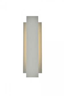 Raine Integrated LED wall sconce in silver (758|LDOD4005S)