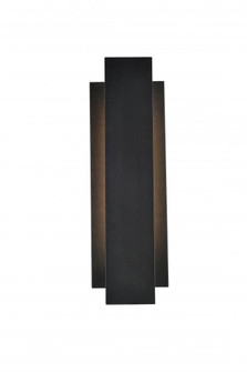 Raine Integrated LED Wall Sconce in Black (758|LDOD4005BK)