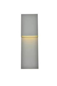 Raine Integrated LED wall sconce in silver (758|LDOD4001S)