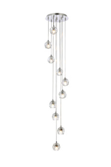 Eren 10 Lights Chrome Pendant (758|3505G11C)