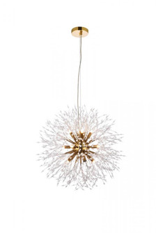 Solace 12 lights Gold pendant (758|3507D24G)