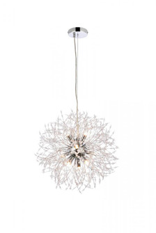 Solace 9 lights Chrome pendant (758|3507D18C)