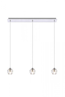 Eren 3 lights Chrome pendant (758|3505D28C)