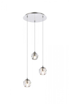Eren 3 lights Chrome pendant (758|3505D12C)