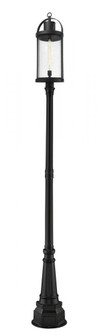1 Light Outdoor Post Mounted Fixture (276|569PHXL-564P-BK)