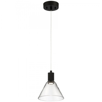 Martini LED Pendant (7|63140LEDD-MBL/CLR)
