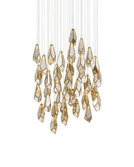 Glace Mirror 36-Light Round Multi-Drop Pendant (92|9000-0708)