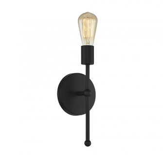1-Light Wall Sconce in Matte Black (8483|M90005MBK)