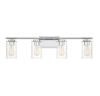4-Light Bathroom Vanity Light in Chrome (8483|M80039CH)