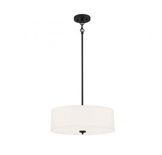 3-Light Pendant in Matte Black (8483|M70109MBK)