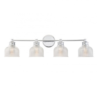 4-Light Bathroom Vanity Light in Chrome (8483|M80036CH)