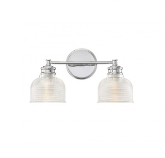 2-Light Bathroom Vanity Light in Chrome (8483|M80034CH)
