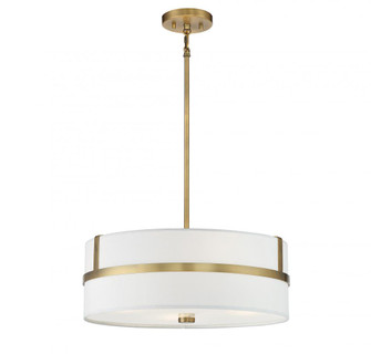 4-Light Pendant in Natural Brass (8483|M70102NB)