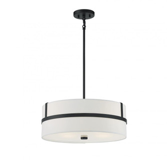 4-Light Pendant in Matte Black (8483|M70102MBK)