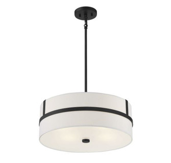 4-Light Pendant in Matte Black (8483|M70102MBK)
