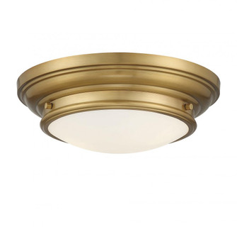 2-Light Ceiling Light in Natural Brass (8483|M60063NB)