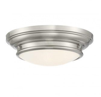 2-Light Ceiling Light in Brushed Nickel (8483|M60063BN)