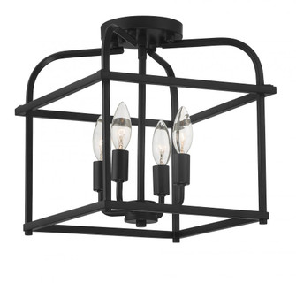 4-Light Ceiling Light in Matte Black (8483|M60061MBK)