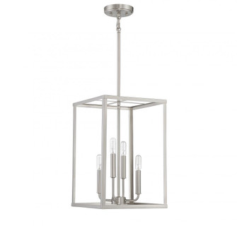 4-Light Pendant in Brushed Nickel (8483|M30008BN)