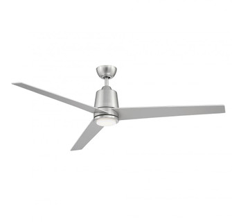 56'' LED Ceiling Fan in Brushed Nickel (8483|M2013BNRV)