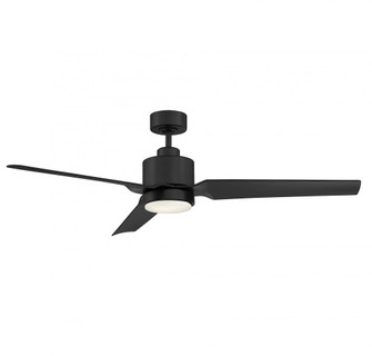 52'' LED Ceiling Fan in Matte Black (8483|M2012MBK)