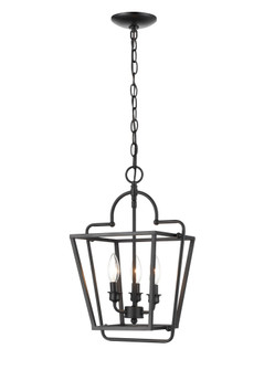 3-Light Pendant light Matte Black (670|3236-MB)