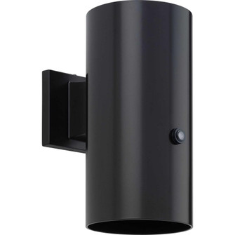 6'' Antique Bronze LED Outdoor Aluminum Wall Mount Cylinder with Photocell (149|P550103-020-30)