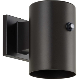 5'' Antique Bronze LED Outdoor Aluminum Wall Mount Cylinder with Photocell (149|P550101-020-30)