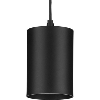 5''  Black Outdoor LED Aluminum Cylinder Cord-Mount Hanging Light (149|P550099-031-30)