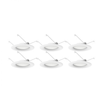 9.2 Watt; LED Downlight Retrofit; 5-6 inch; 90 CRI; 3000K; 120 Volt; Pack of 6 (27|S11641)