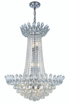 Vesper 13 light Chrome Chandelier Clear Royal Cut Crystal (758|3002D32C/RC)