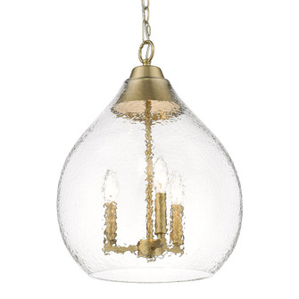 Golden Lighting Ariella 3-light Pendant in Brushed Champagne Brass (36|1094-3P BCB-HCG)