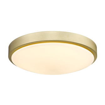 Golden Lighting Gabi Integrated LED 12in Flush Mount in Brushed Champagne Brass (36|9128-FM13 BCB-OP)