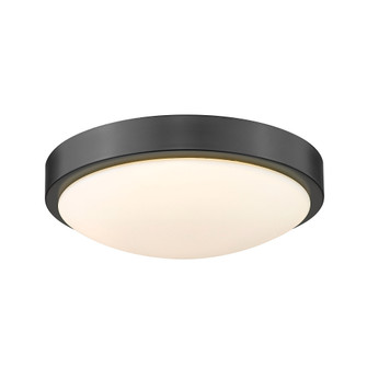 Golden Lighting Gabi Integrated LED 10in Flush Mount in Matte Black (36|9128-FM10 BLK-OP)