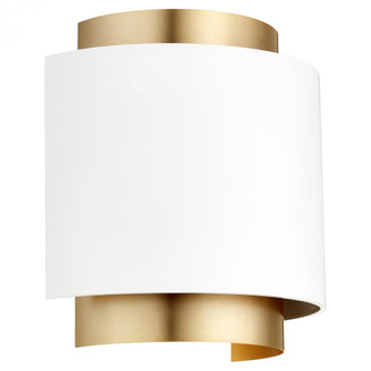 1/2 Drum Sconce - SW/AGB (83|5610-0880)