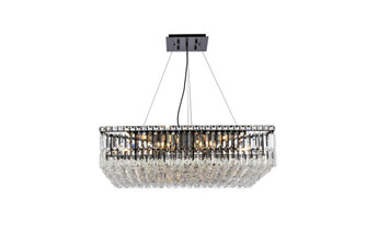 MaxIme 32 Inch Black Chandelier (758|V2032D32BK/RC)